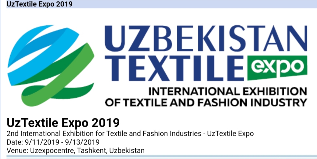TextileExpo Uzbekistan 2019 - международная выставка текстильной индустрии